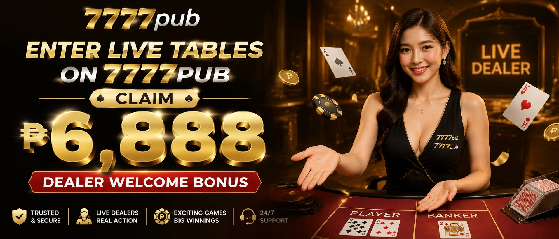 771pub Live Casino Philippines tables and promotions